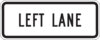 Left Lane Clip Art